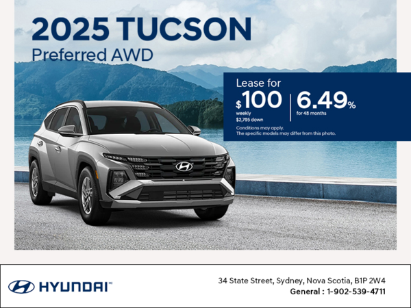 Get the 2025 Hyundai Tucson