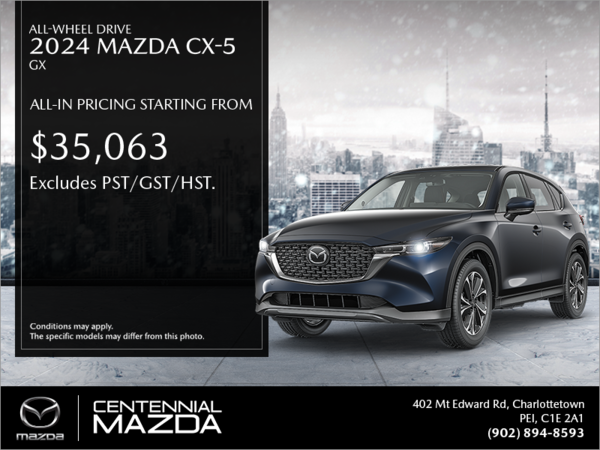 Get the 2024 Mazda CX-5 Today!