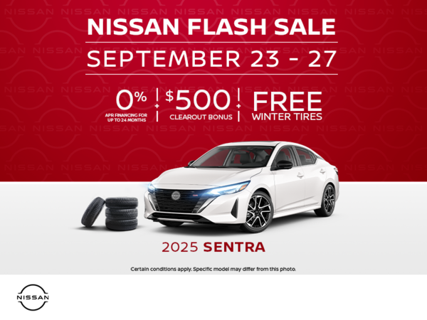 Get the 2025 Nissan Sentra Today!