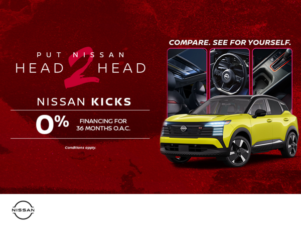 Get the 2026 Nissan Kicks Today!