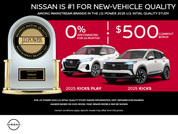 Get the 2025 Nissan Kicks Play Today!
