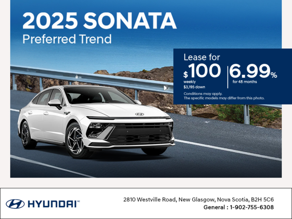 Get the 2025 Hyundai Sonata