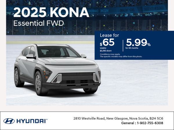 Get the 2025 Hyundai Kona