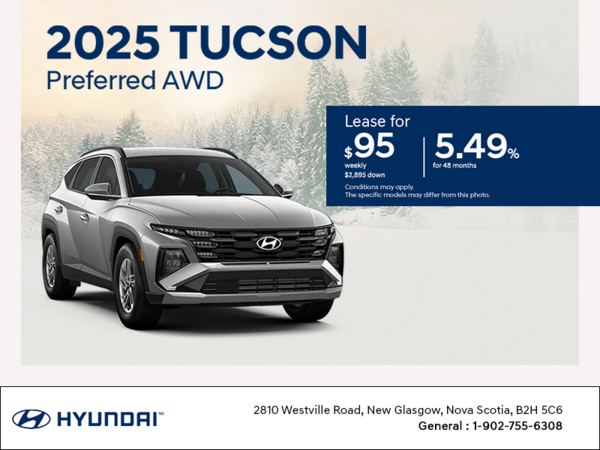 Get the 2025 Hyundai Tucson