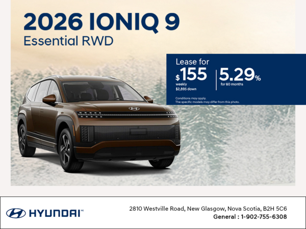 Get the 2026 Hyundai IONIQ 9
