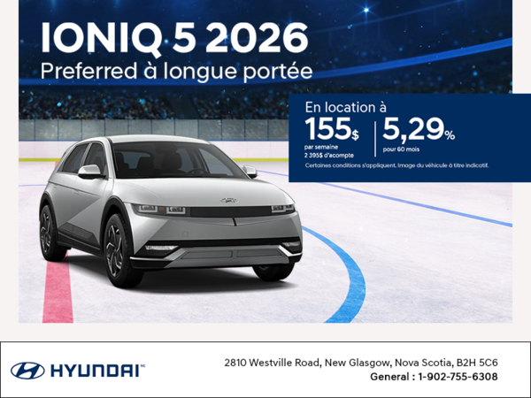 Procurez-vous le Hyundai Ioniq 5 2025