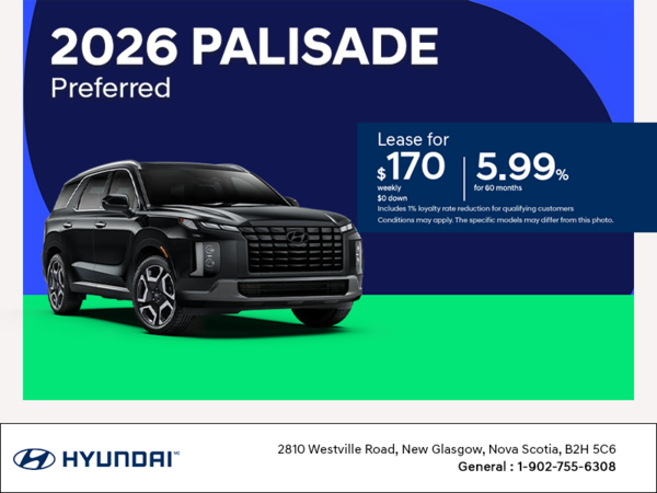 Get the 2026 Hyundai Palisade