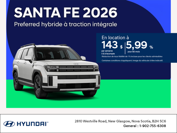 Hyundai Santa Fe Hybrid 2026