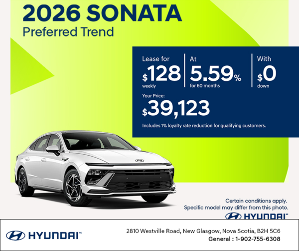 2026 Hyundai Sonata
