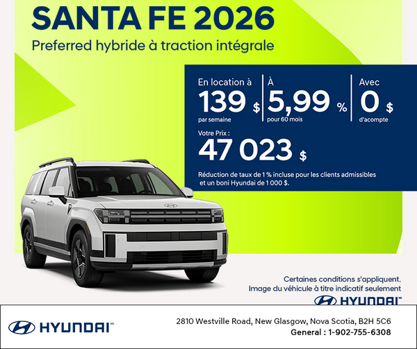 Hyundai Santa Fe Hybrid 2026