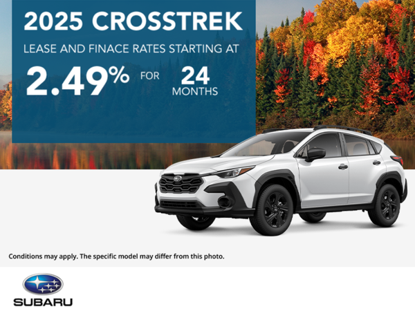 Get the 2025 Subaru Crosstrek Today!