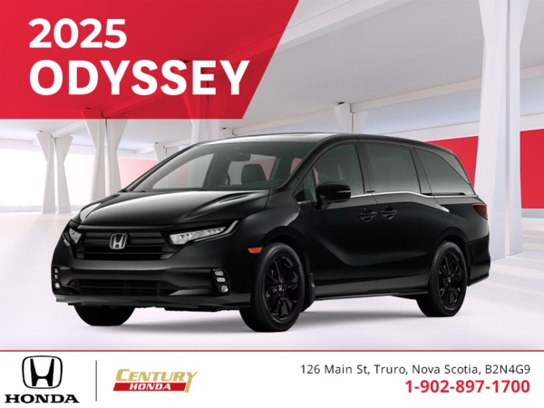 Get the 2025 Honda Odyssey!