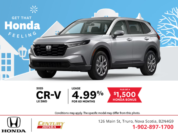 Get the 2025 Honda CR-V!