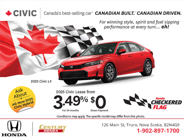 Get the 2025 Honda Civic!