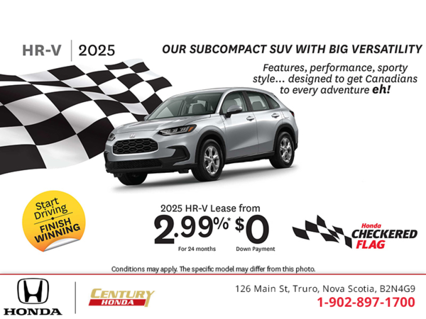 Get the 2025 Honda HR-V!