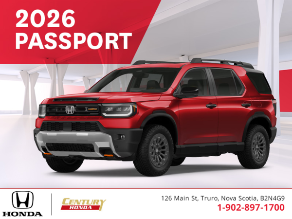 Get the 2026 Honda Passport!