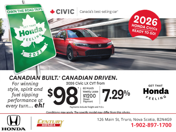 Get the 2025 Honda Civic!