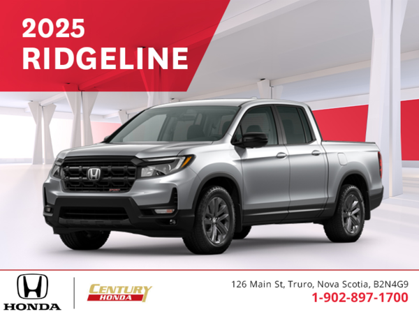 Get the 2025 Honda Ridgeline!