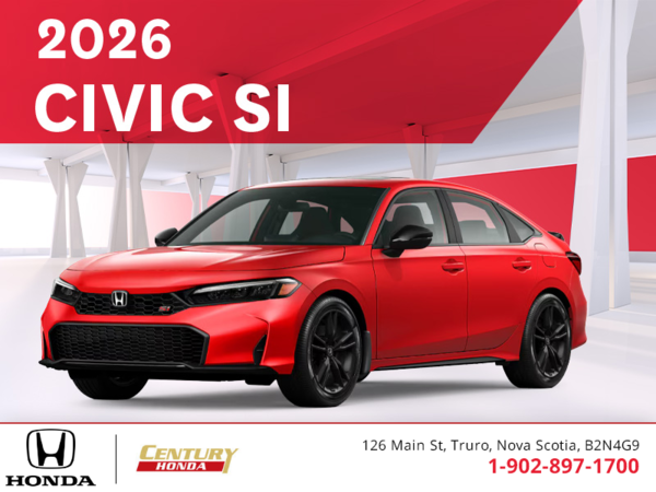 Get the 2026 Honda Civic!