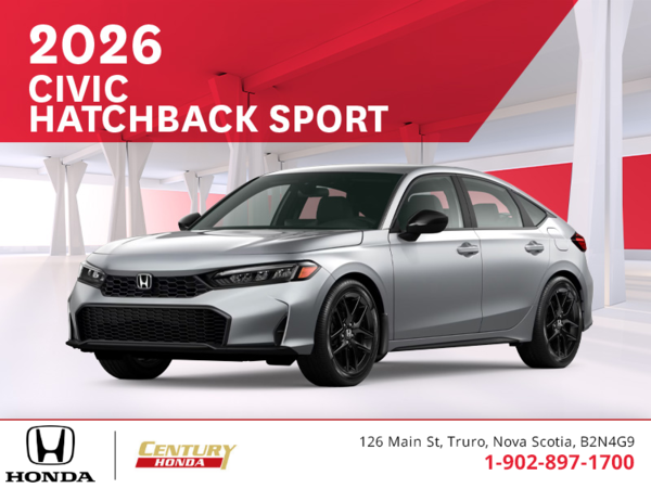 Get the 2026 Honda Civic Hatchback!