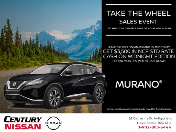 Century Nissan Get The 2022 Nissan Murano Today