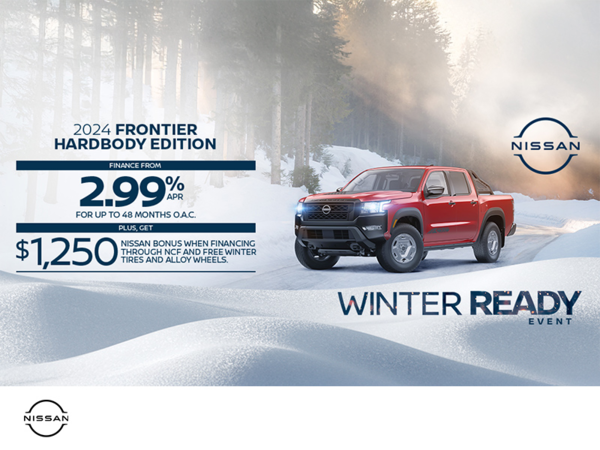 Get the 2024 Nissan Frontier Today!