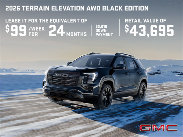 The 2026 GMC Terrain
