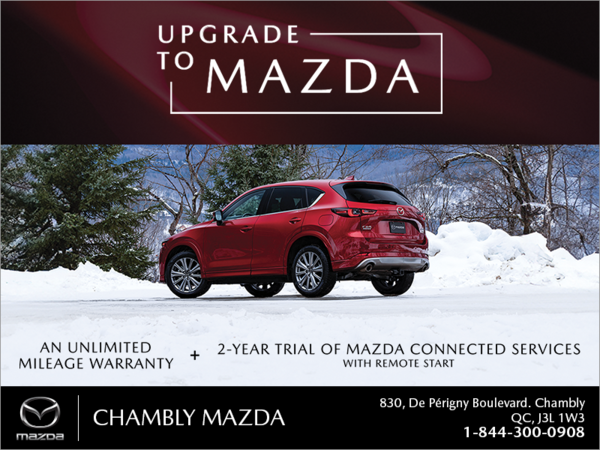 Chambly Mazda - The Upgrade to Mazda event