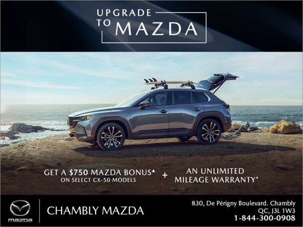 Chambly Mazda - The Upgrade to Mazda event