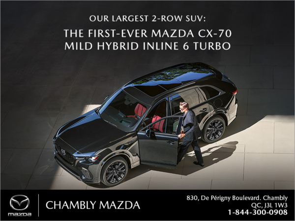 Chambly Mazda - The new CX-70