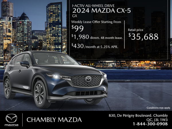 Get the 2024 Mazda CX-5