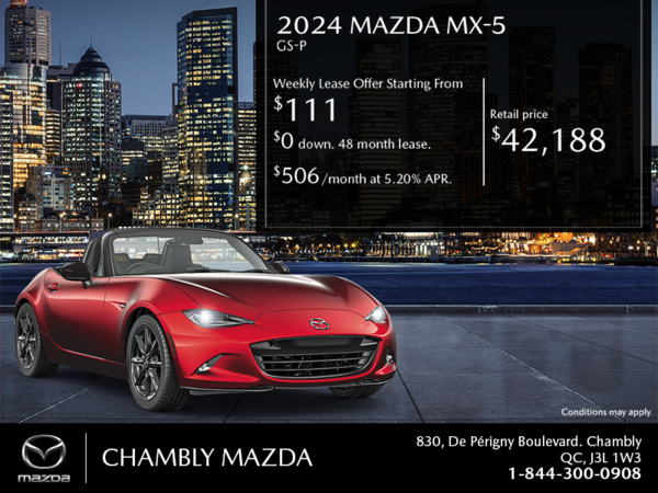 Get the 2024 Mazda MX-5