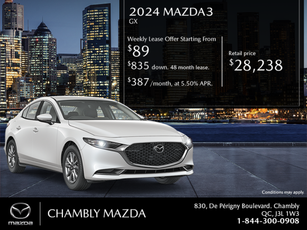 Get the 2025 Mazda3