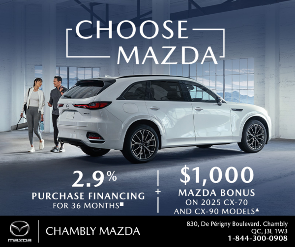 Chambly Mazda - The Choose Mazda event