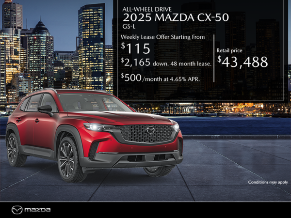 Chambly Mazda - Get the 2025 Mazda CX-50