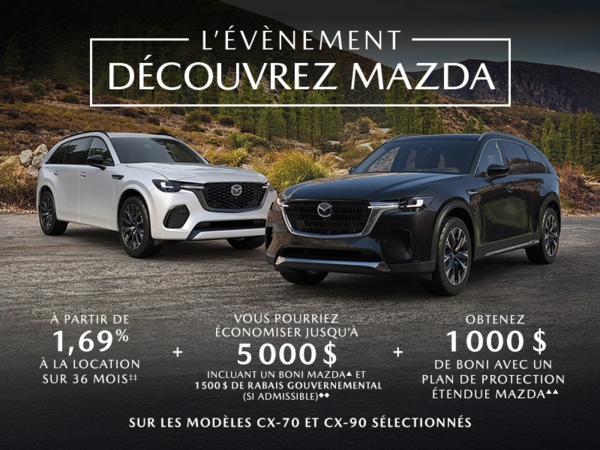 Chambly Mazda - L'événement Découvrez Mazda