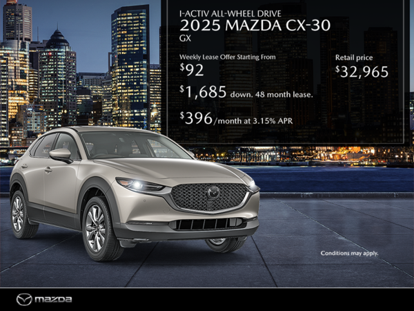 Get the 2025 Mazda CX-30