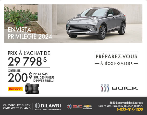 Procurez-vous la Buick Envista 2024