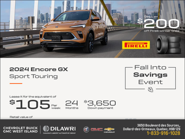 Get the 2024 Buick Encore GX