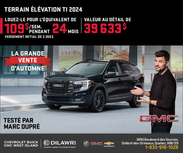 Le GMC Terrain 2024