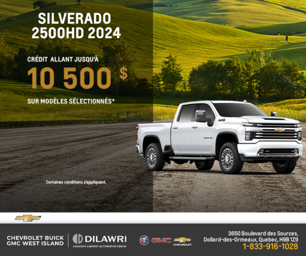 Procurez-vous le Chevrolet Silverado 2500HD 2024