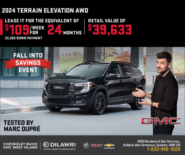 The 2024 GMC Terrain