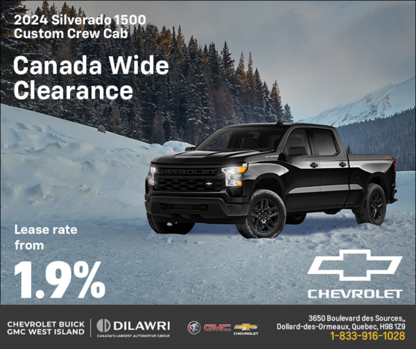 Get the 2024 Chevrolet Silverado 1500