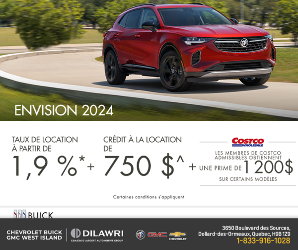 Procurez-vous la Buick Envision 2024