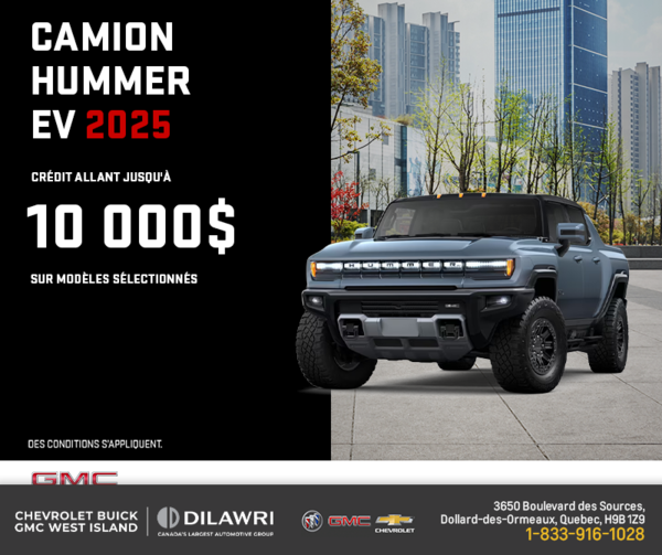 Le GMC Camion Hummer EV 2025