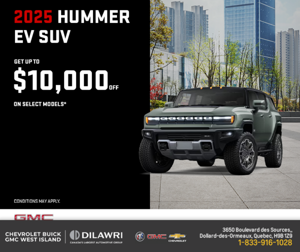 The 2025 GMC Hummer EV SUV