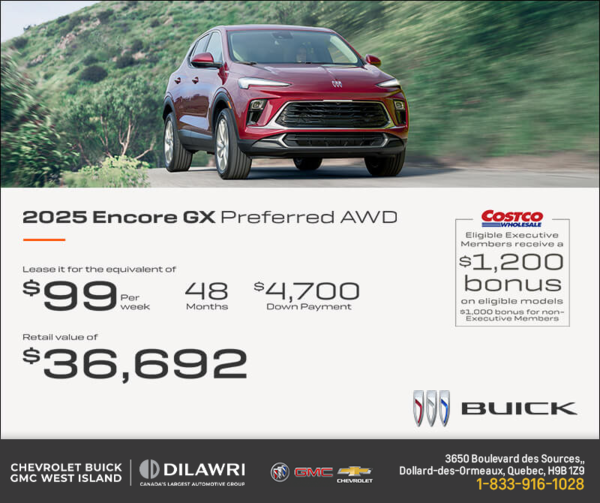 Get the 2025 Buick Encore GX