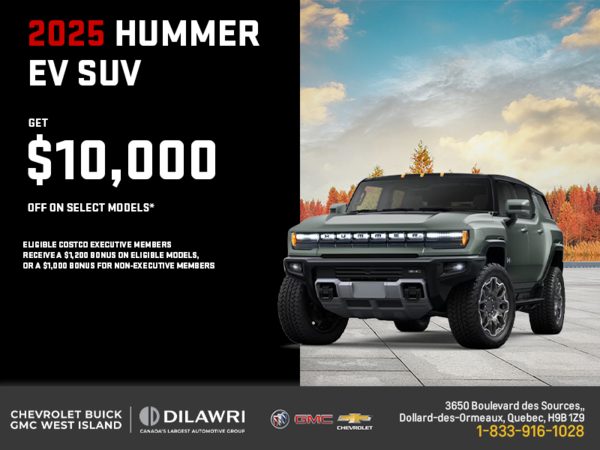 The 2025 GMC Hummer EV SUV