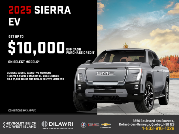The 2025 GMC Sierra EV