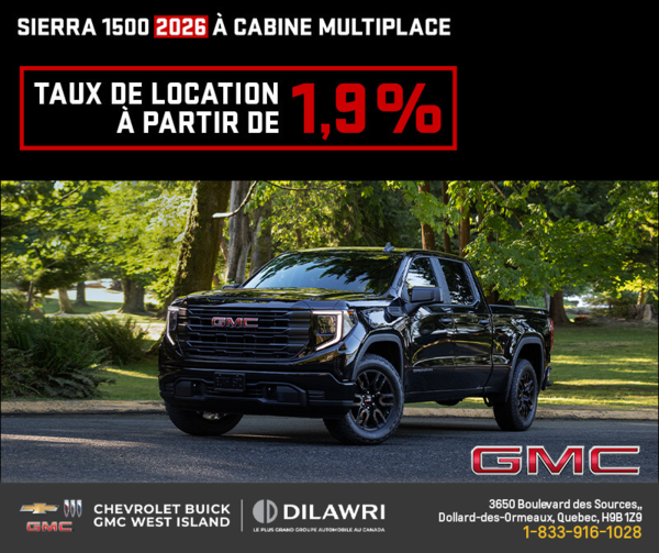 Le GMC Sierra 1500 2026